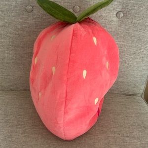Big size cute strawberry bunny plushie